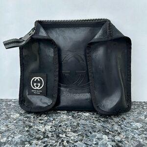 GUCCI Beauty Black Bag Perfume Cosmetic Fragrance Makeup Bag